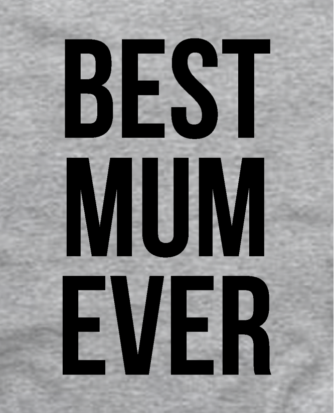 Marškinėliai Best mum ever